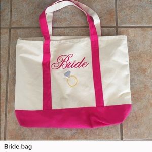 Two bride bags.